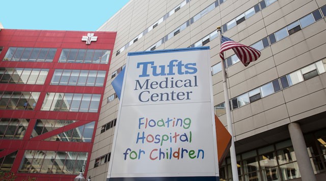 Floating Hospital at Tufts building